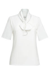 Zeige Details für Flavia Pussy Bow Bluse Bild von Flavia Pussy Bow Bluse