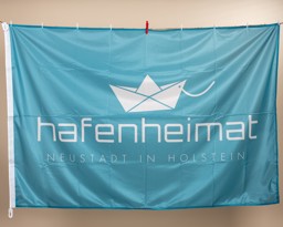 Zeige Details für hafenheimat- Hissflagge Bild von hafenheimat- Hissflagge