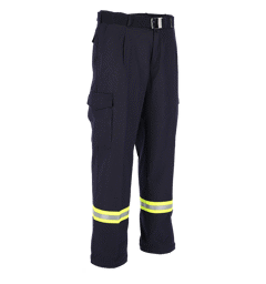 Zeige Details für Bundhose Baumwolle mit Reflexstreifen Bild von Bundhose Baumwolle mit Reflexstreifen