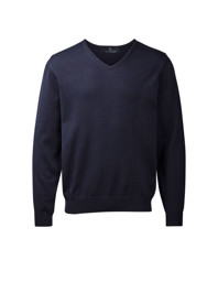 Zeige Details für Stockholm Herrenpullover V-Ausschnitt Bild von Stockholm Herrenpullover V-Ausschnitt
