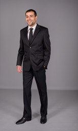 Zeige Details für Herrensakko "Modern Cut" schwarz Bild von Herrensakko "Modern Cut" schwarz