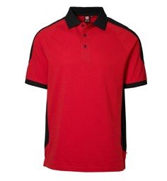 Zeige Details für PRO Wear Herren Polo-Shirt Kontrast Bild von PRO Wear Herren Polo-Shirt Kontrast