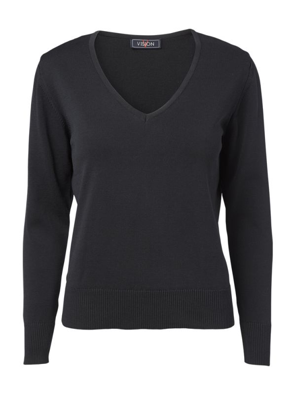 Bild von Damen V-Ausschnitt Pullover