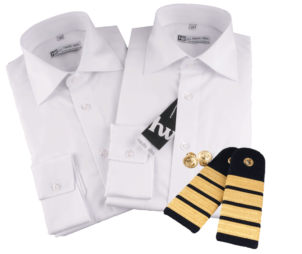 Bild von Nautic Slim Diensthemden-Set "Modern Cut"