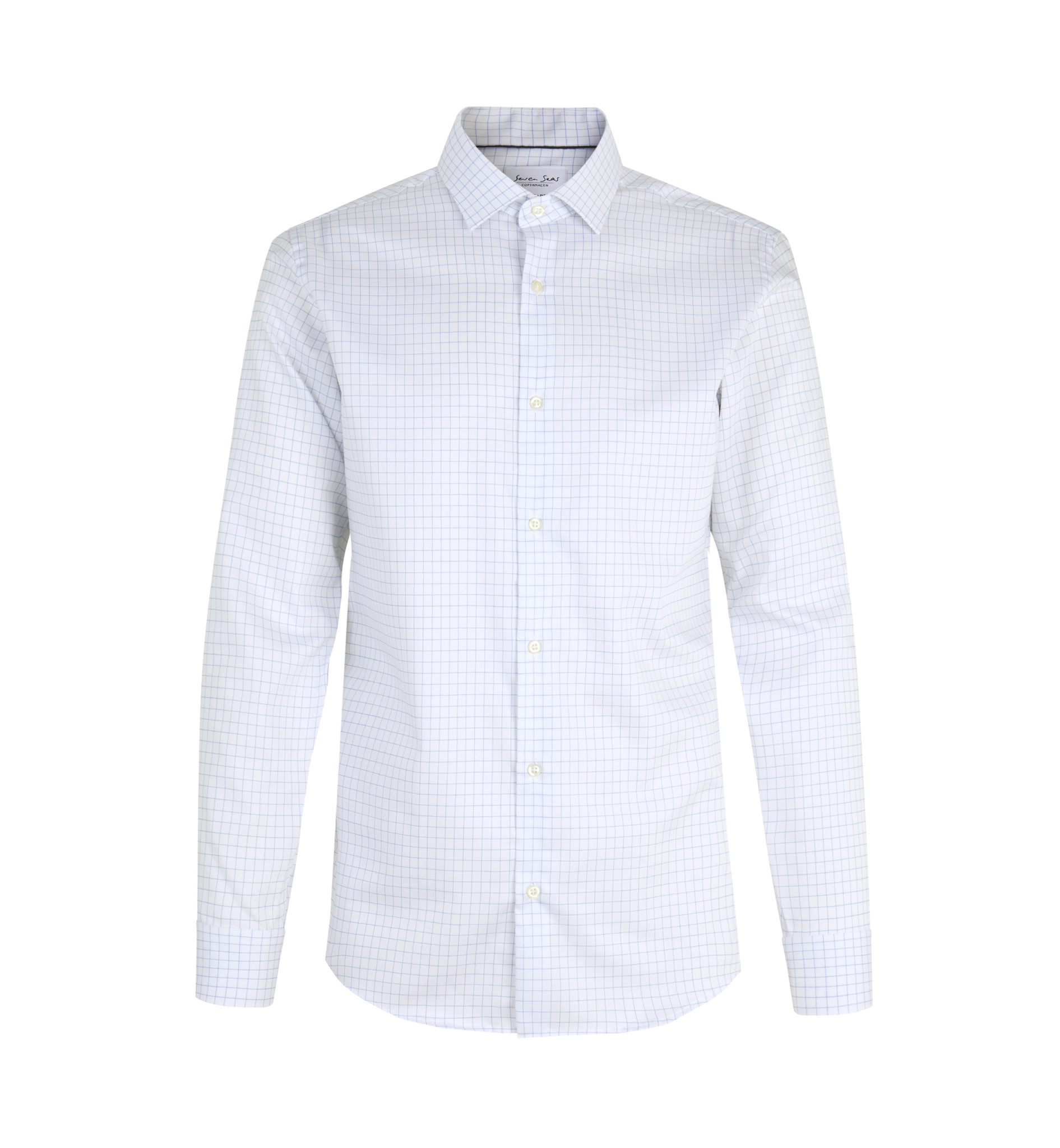 Picture of Fine twill men's shirt checked