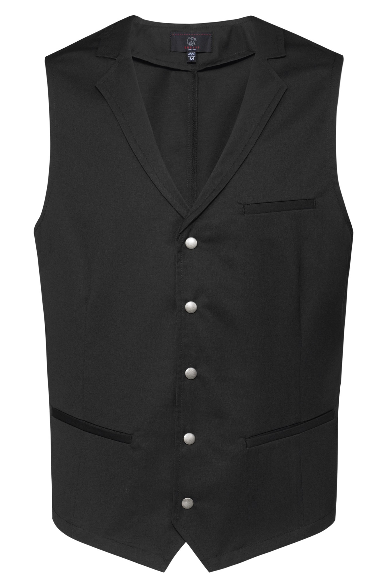 Picture of Women's waistcoat with lapel collar, regular fit