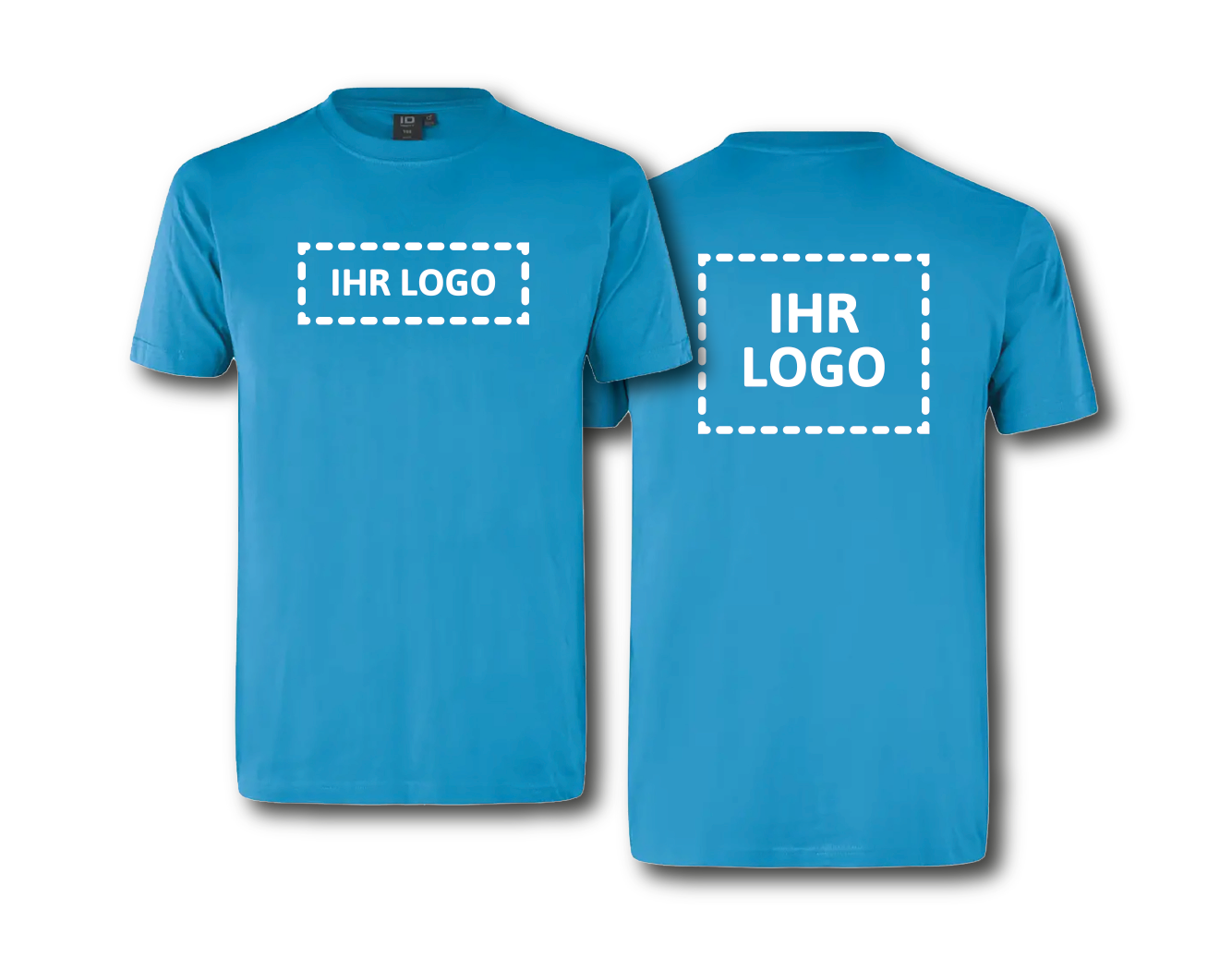 YES T-Shirt inkl. Logo-Druck Brust & Rücken