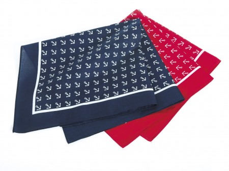 Picture of Square Scarf "anchor"