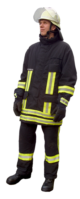 Bild von Feuerwehr-Überjacke
