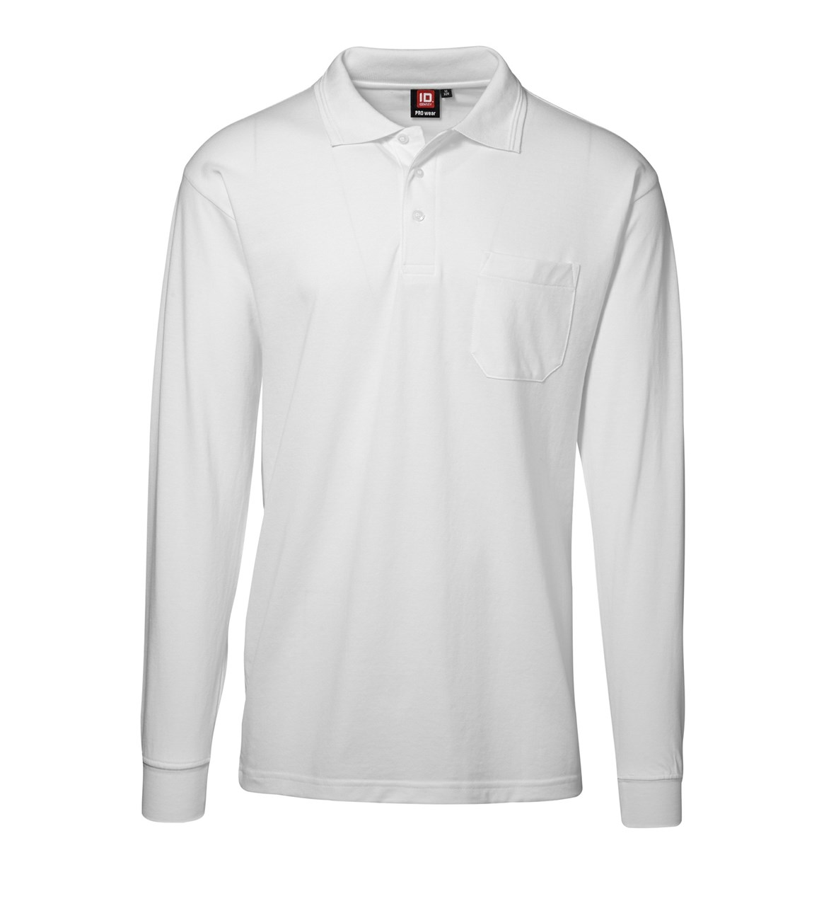 Bild von PRO Wear Herren Langarm Polo mit Tasche 