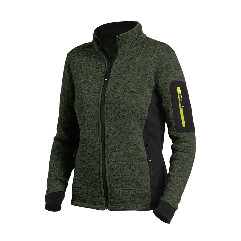 Bild von Strick Fleece Jacke "Marieke" 