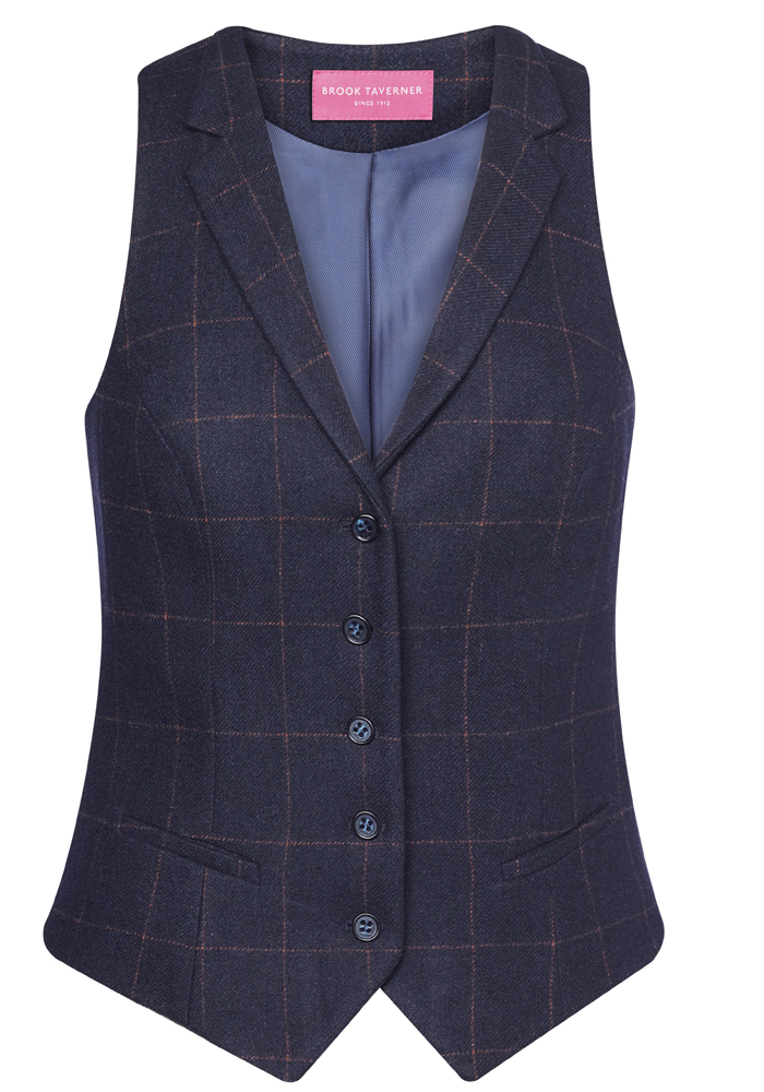 Picture of Ladies tweed vest NASHVILLE