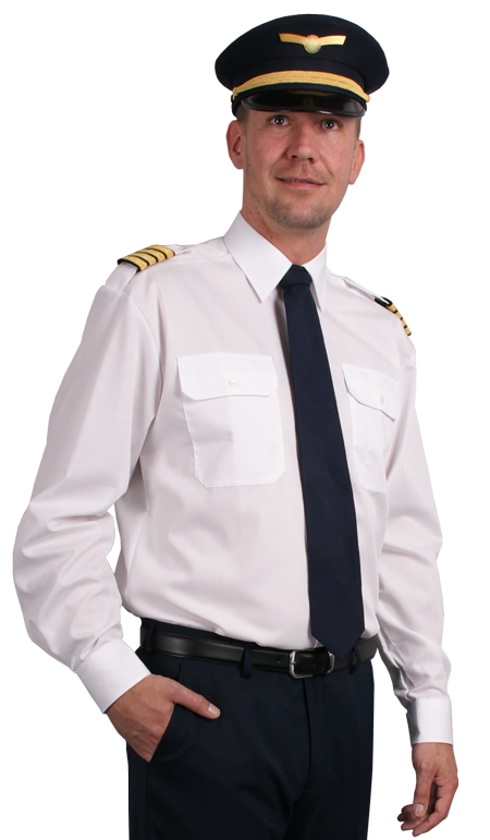 Bild von % Sale % Herren Pilotenhemd "Regular Cut"