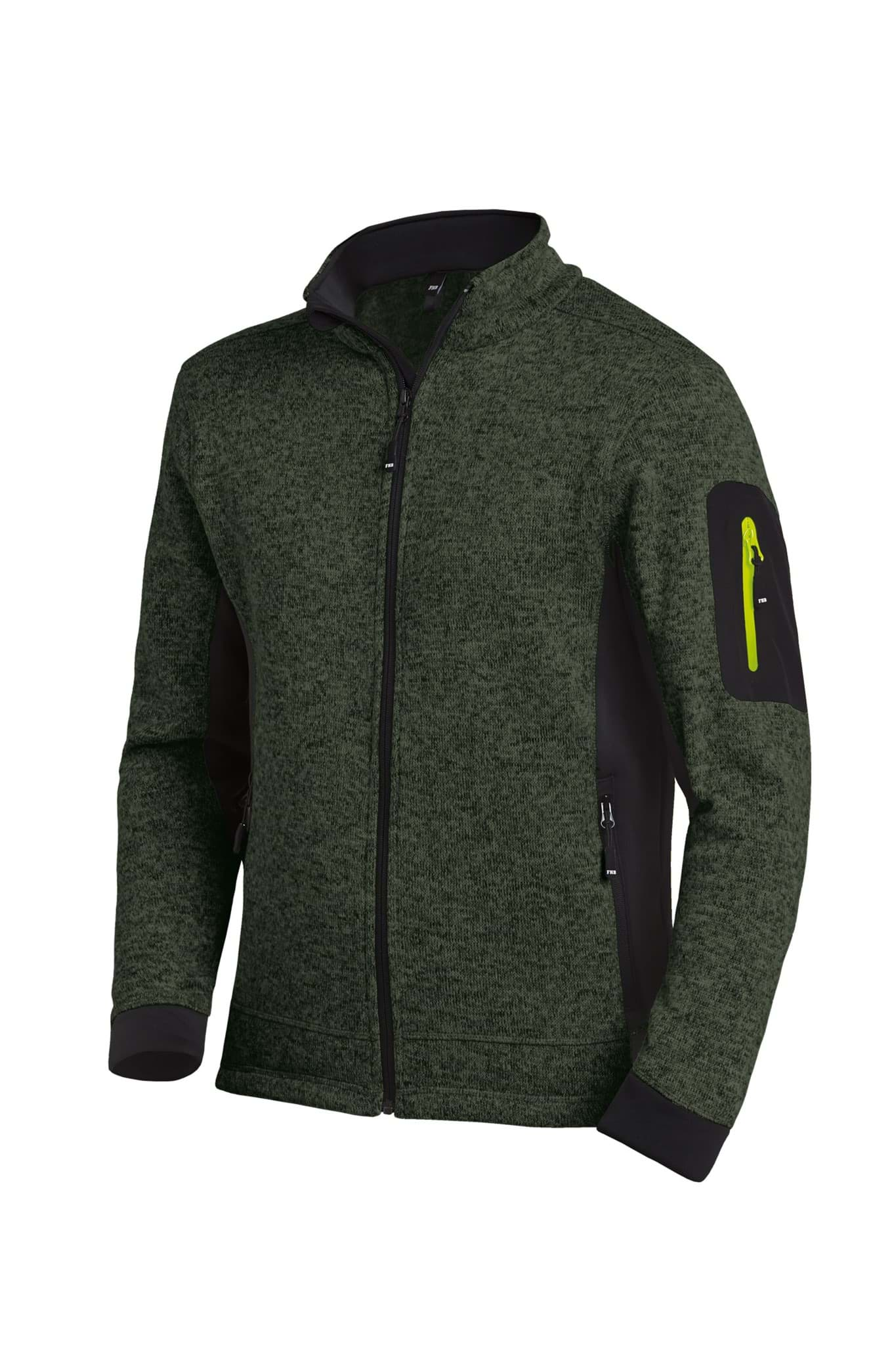 Bild von Strick Fleece Jacke "Christoph" 