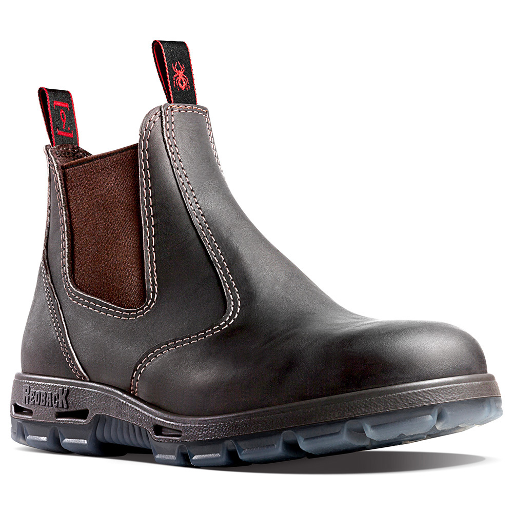 red back boots damen
